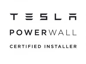 Logo tesla powerwall certified installer